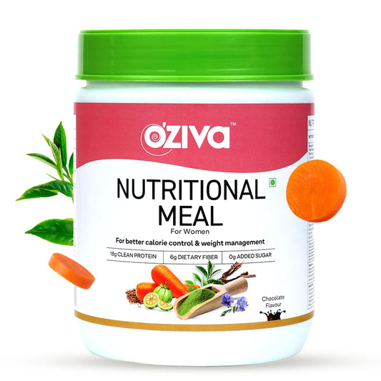 OZiva Nutritional Meal For Women - 16 Servings/ 500 gm