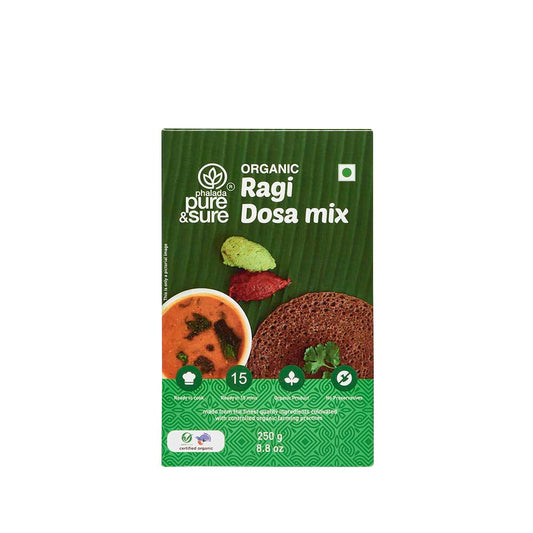 Pure & Sure Organic Ragi Dosa Mix - 250 gm