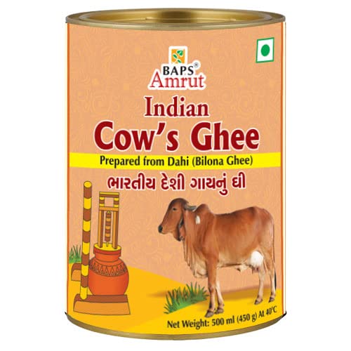Baps Amrut Indian Cow's Ghee - 500ml