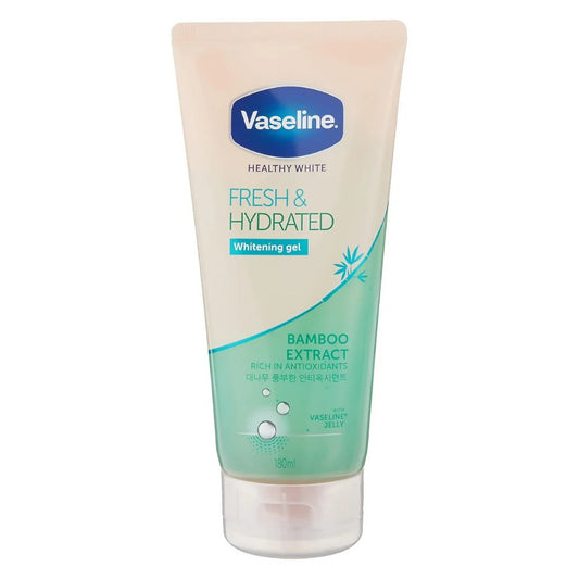 Vaseline Fresh & Hydrated Whitening Gel with Bamboo Extract -180 ml