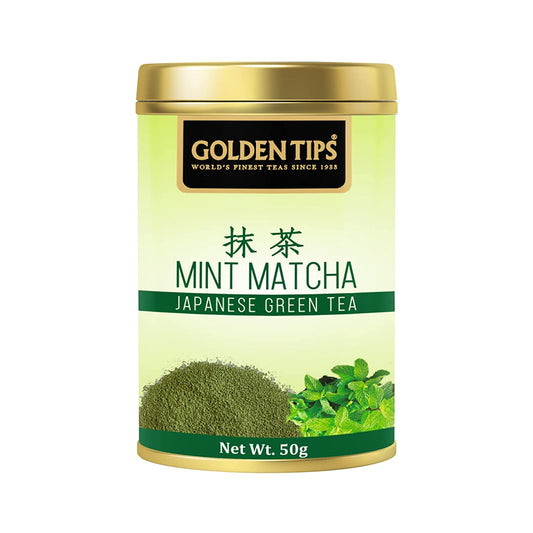 Golden Tips Mint Matcha Japanese Green Tea - 50 gm