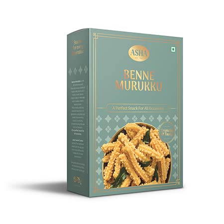 Asha Sweet Center Benne Murukku - 200 gm