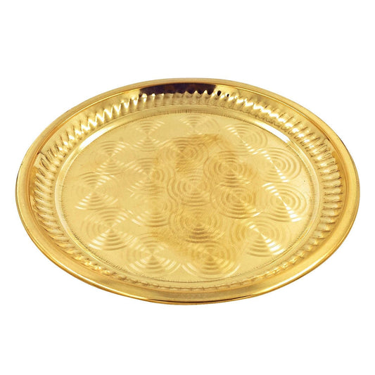 Brass Pooja Plates