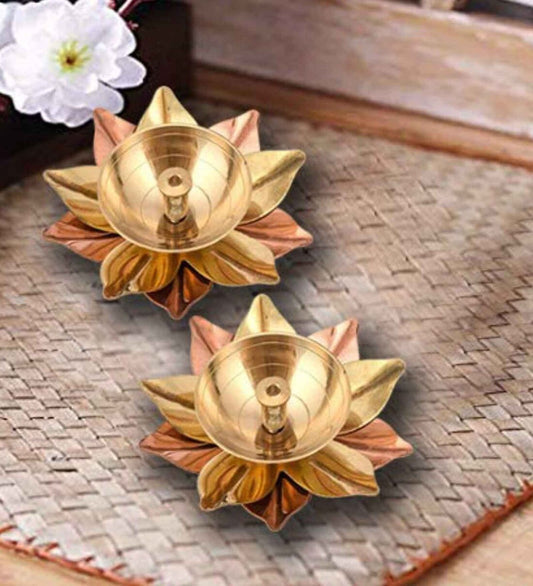 Golden Brass Diya