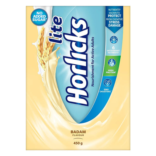 Horlicks Lite Refill Pack - Badam flavor