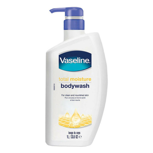 Vaseline Total Moisture Body Wash For Clean & Nourished Skin -1 L