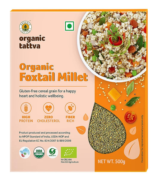 Organic Tattva Foxtail Millet - 500 gm