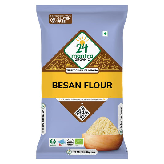 24 Mantra Organic Besan - 500 gm