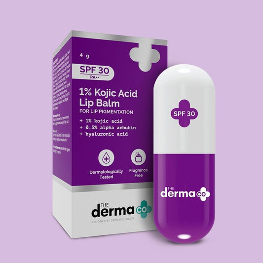 The Derma Co 1% Kojic Acid Lip Balm - 4 gm