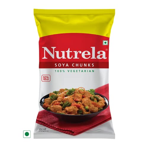 Nutrela Soya Chunks - 100 % vegetarian - 1 kg