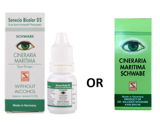 Dr. Willmar Schwabe Germany Cineraria Maritima Eye Drop -Without Alcohol