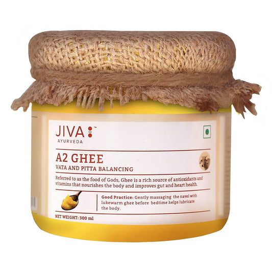 Jiva Ayurveda A2 Gir Desi Cow Ghee - 300 ml - Pack of 1