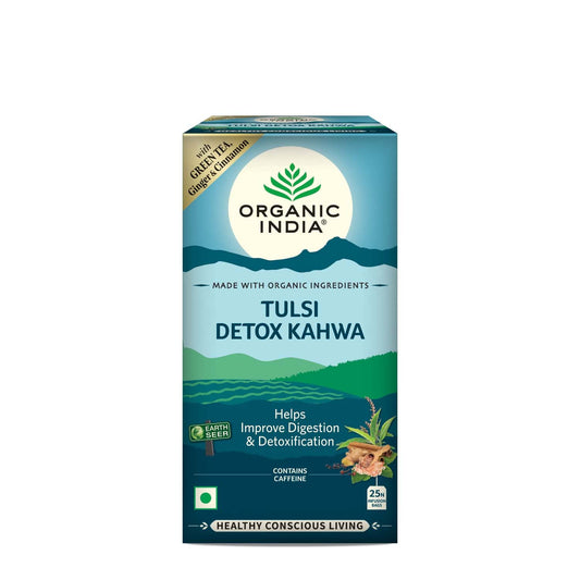 Organic India Tulsi Detox Kahwa - 25 Tea Bags