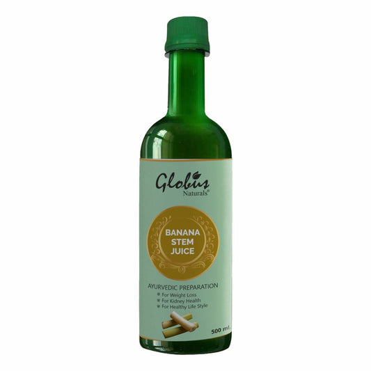 Globus Naturals Banana Stem Juice For & Healthy Heart & Liver & Kidney - 500 ml