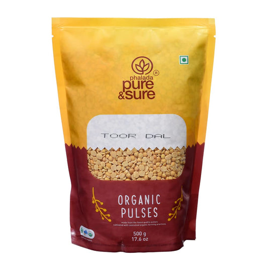Pure & Sure Organic Toor Dal - 500 gm