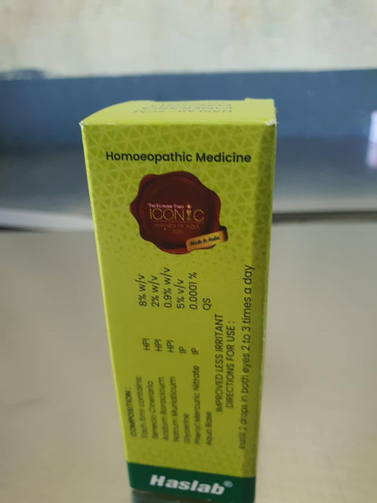 HASLAB Cineraria Maritima Eye drops 10ml