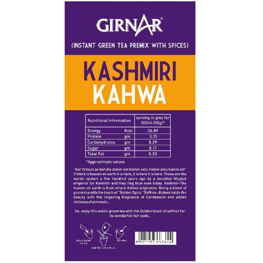 Girnar Kashmiri Kahwa Tea - 5 Sachets