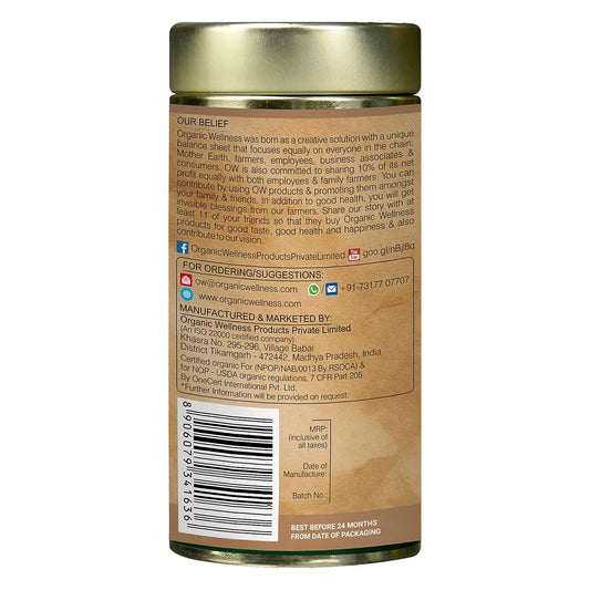 Organic Wellness Gurmar Gymnema Sylvestre Tea Tin