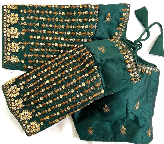 New & Khatli Work Fancy Blouse & Heavy Silk Blouse