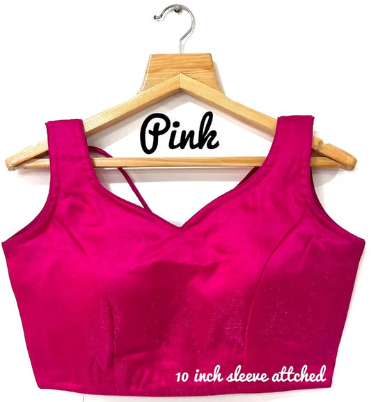 Milan Silk Designer Blouse & Beautiful Stitched Blouse