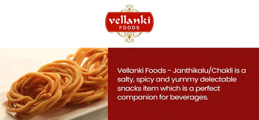 Vellanki Foods - Janthikalu / Chakli - 500 gm