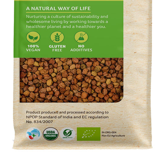 Organic Tattva Organic Kala Chana - 500 gm