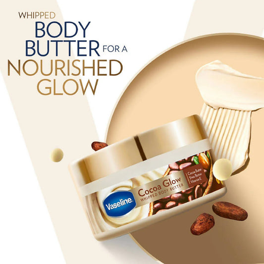 Vaseline Cocoa Glow Whipped Body Butter -180 gm