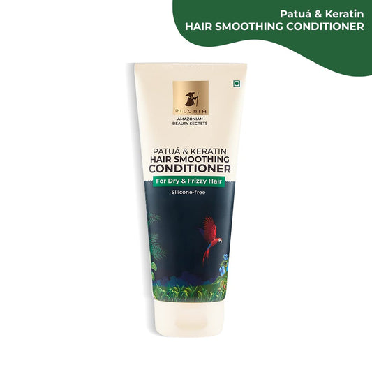 Pilgrim Patua & Keratin Hair Smoothing Conditioner for Dry & Frizzy Hair - 200 ml