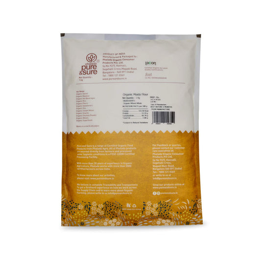 Pure & Sure Maida Oragnic Flours - 1 kg