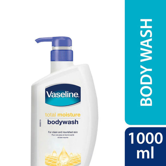 Vaseline Total Moisture Body Wash For Clean & Nourished Skin -1 L