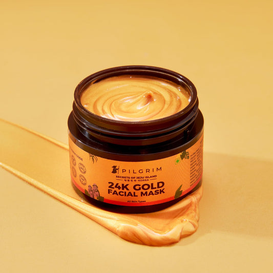 Pilgrim 24K Gold Facial Mask - 50 gm