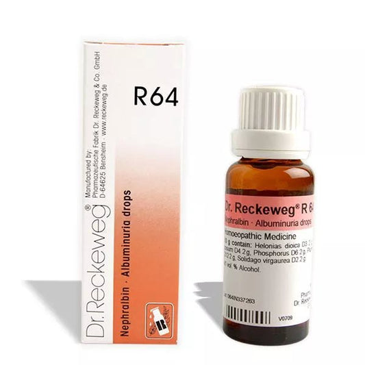 Dr. Reckeweg R64 Albuminuria Drop - 22 ml