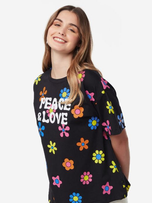 Peace Women Oversized T-Shirts