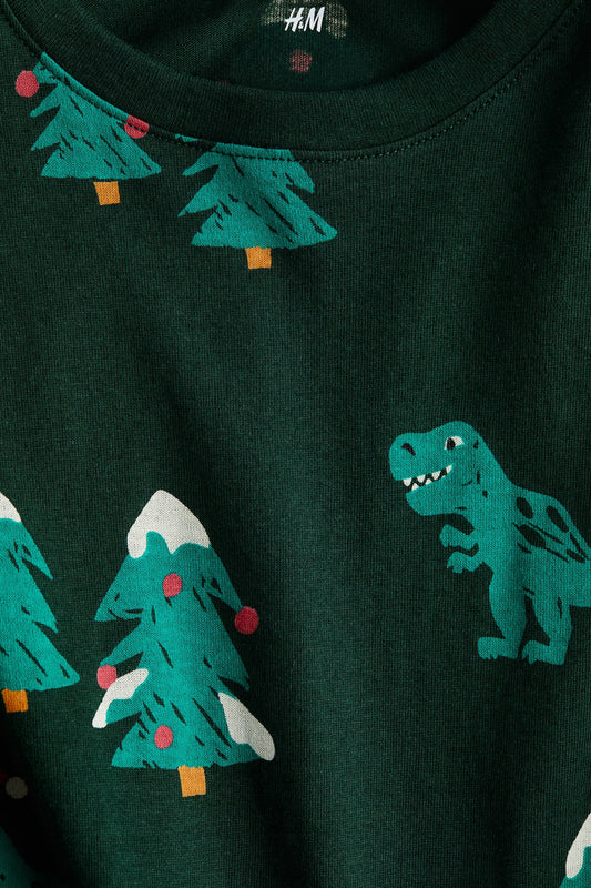 MOTIF-DETAIL COTTON T-SHIRT