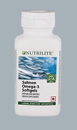 Nutrilite Salmon Omega-3 Softgels – 60 Count