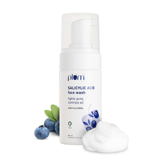 Plum 1% Encapsulated Salicylic Acid Foaming Face Wash - 110 ml