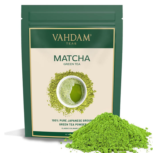 Vahdam Vanilla Matcha Green Tea Powder - 50 gm