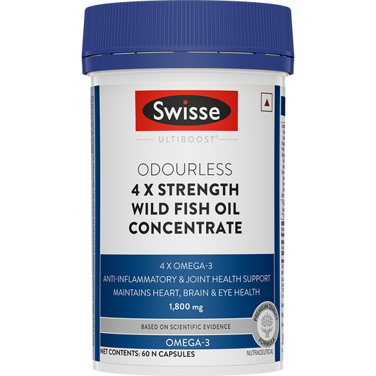 Swisse 4X Fish Oil Omega 3 - 60 Capsules