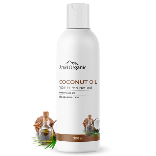 Aravi Organic Coconut Oil - 200 ml