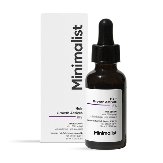 Minimalist Hair Growth Serum With 3% Redensyl, 3% Anagain, 3% Procapil- 30 ml