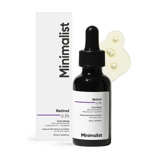 Minimalist Anti-Aging Night Serum with 0.3% Retinol 10ml