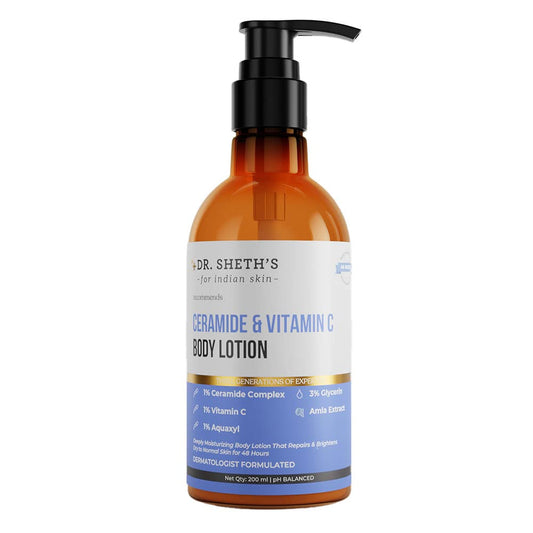 Dr. Sheth's Ceramide & Vitamin C Body Lotion-200 ml