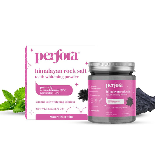 Perfora Charcoal Teeth Whitening Powder - 50 gms
