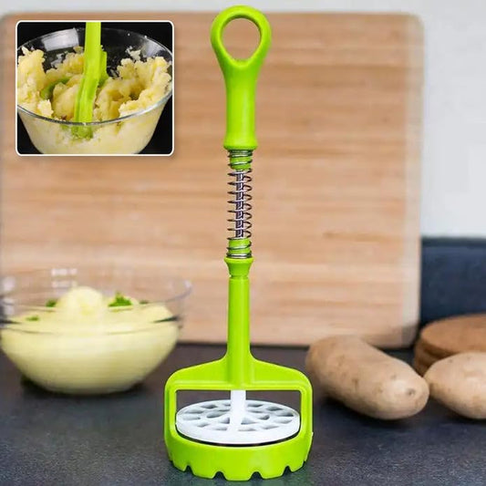 Multi Functional ONE-Handed Plastic Manual Mashed Potatoes Masher