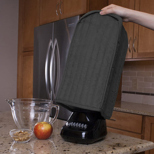 Polyester Cotton Quilted Blender Appliance Cover, Dust and Fingerprint Protection AC-3