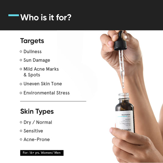 Minimalist Barrier Repair Niacinamide 5% Face Serum for Clear Glowing Skin-30ml