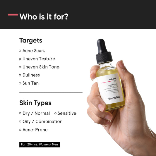 Minimalist 10% AHA BHA Exfoliating Serum-30ml
