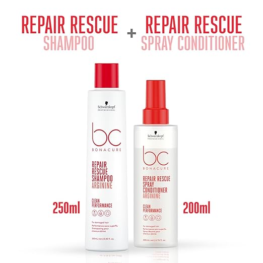 Schwarzkopf Professional Bonacure Repair Rescue Shampoo with Conditioner Combo