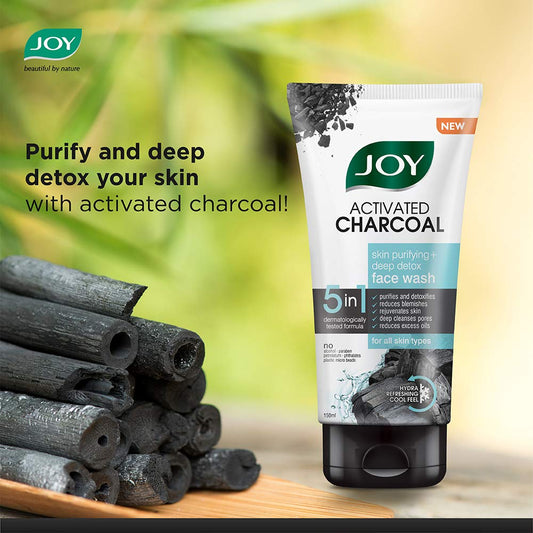 Joy Charcoal Face Wash (150ml)