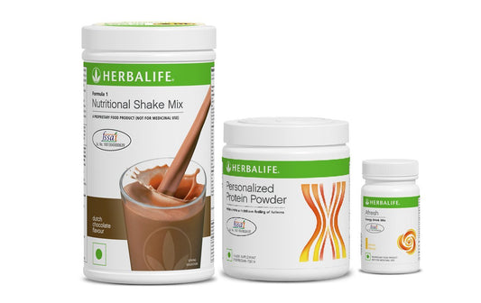 Herbal Formula 1 Combo of CHOCOLATE Shake + Protein Powder 200g & Afresh Lemon
